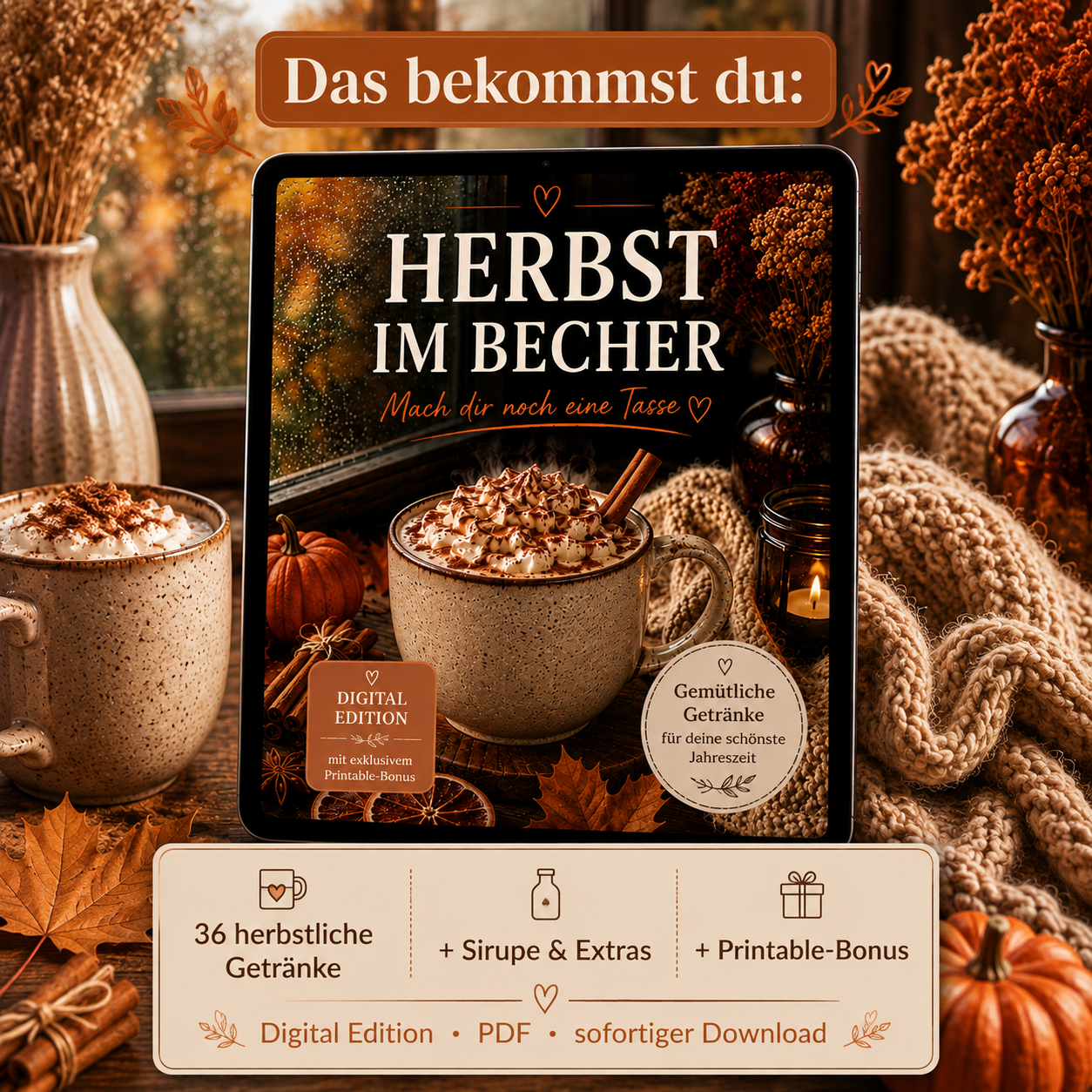 Herbst im Becher – Mach dir noch eine Tasse | Digital Edition – Bild 2